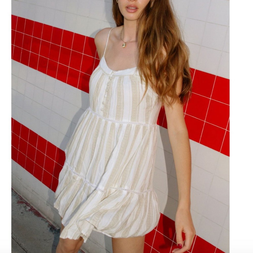 Urban Outfitters Tiered Frock Mini Dress